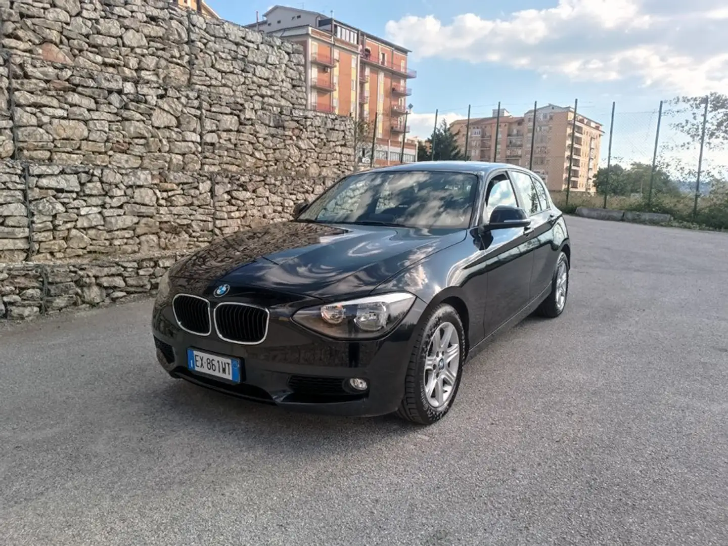 BMW 118 118d Automatica 5P, KM Certificati BMW! Schwarz - 1