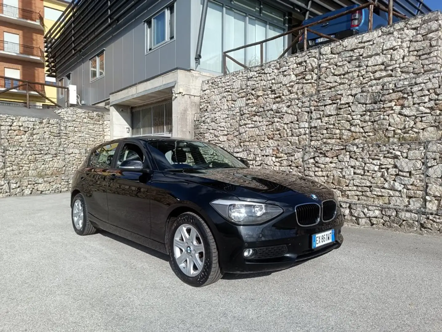 BMW 118 118d Automatica 5P, KM Certificati BMW! Schwarz - 2