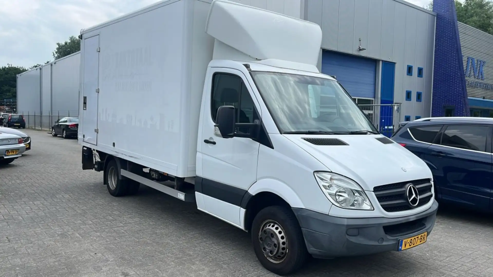 Mercedes-Benz Sprinter 313 CDI Laadklep/Dubbel lucht/Lage km-stand Wit - 2