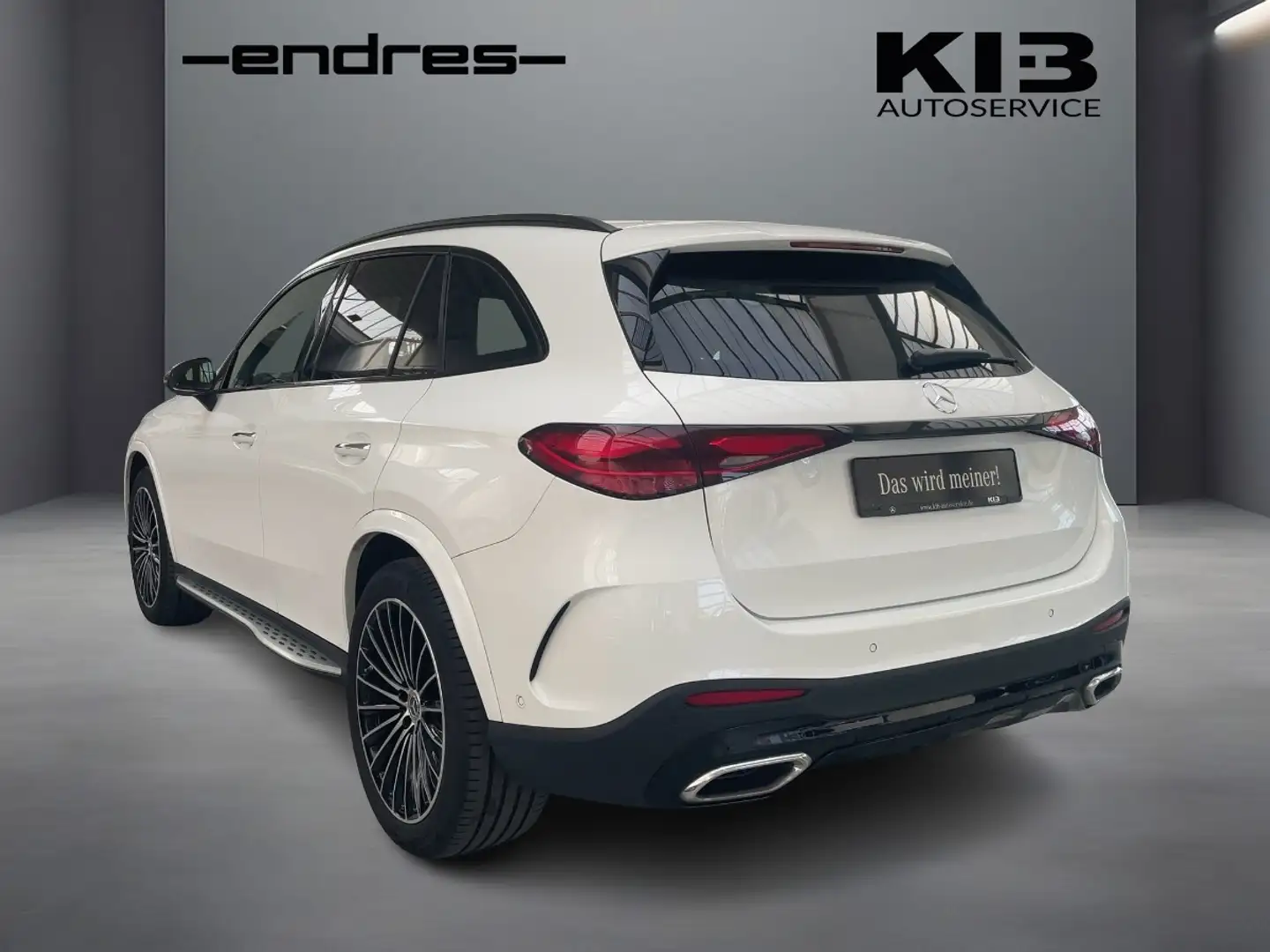 Mercedes-Benz GLC 300 d 4Matic AMG Line Premium +Night+Pano+ Blanc - 2