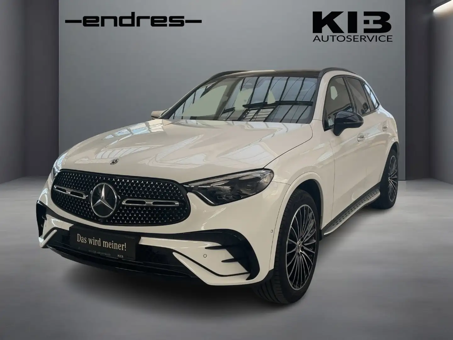 Mercedes-Benz GLC 300 d 4Matic AMG Line Premium +Night+Pano+ Blanc - 1