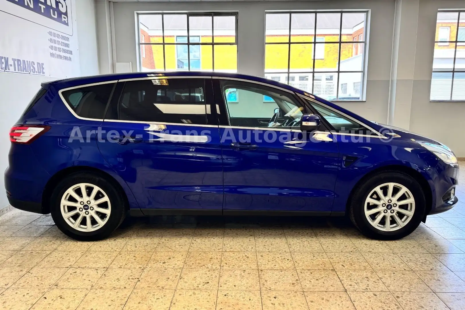Ford S-Max S-MAX Titanium/NAVI/KLIMAAUT/PDC/SHZ/LENKRADHEIZ Blau - 2