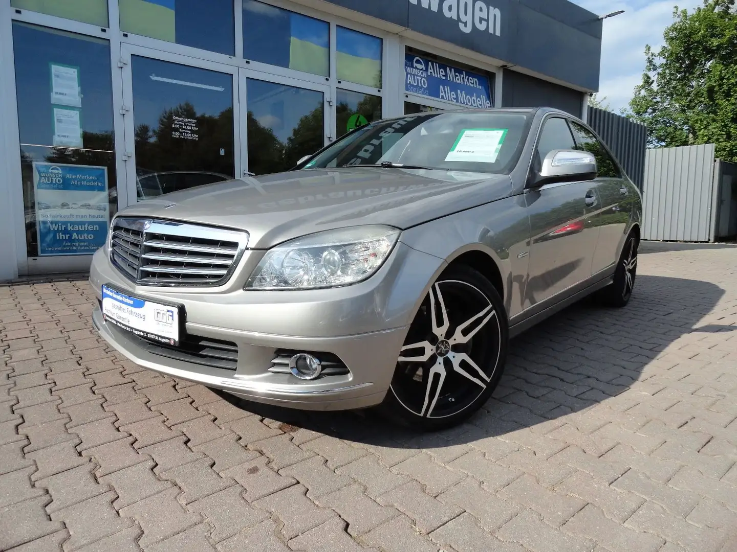 Mercedes-Benz C 200 C -Klasse Lim. C 200 Kompressor Silber - 1