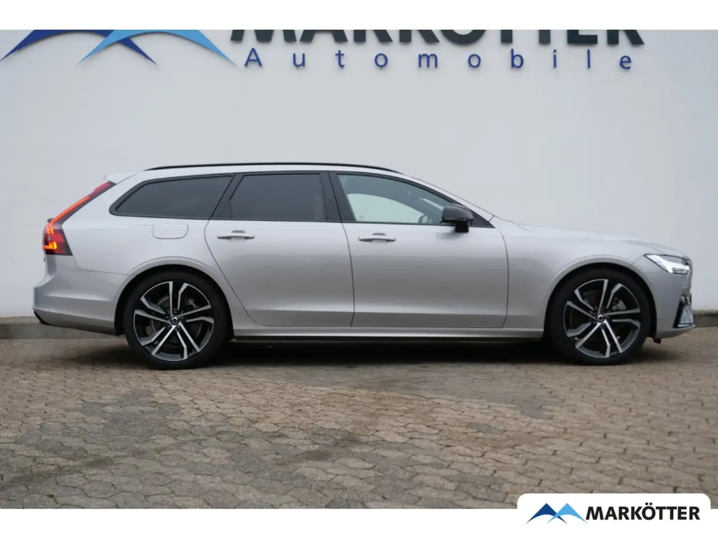 Volvo V90 T8 AWD Rech. Ultimate Dark FourC/Bowers/AHK Argent - 1