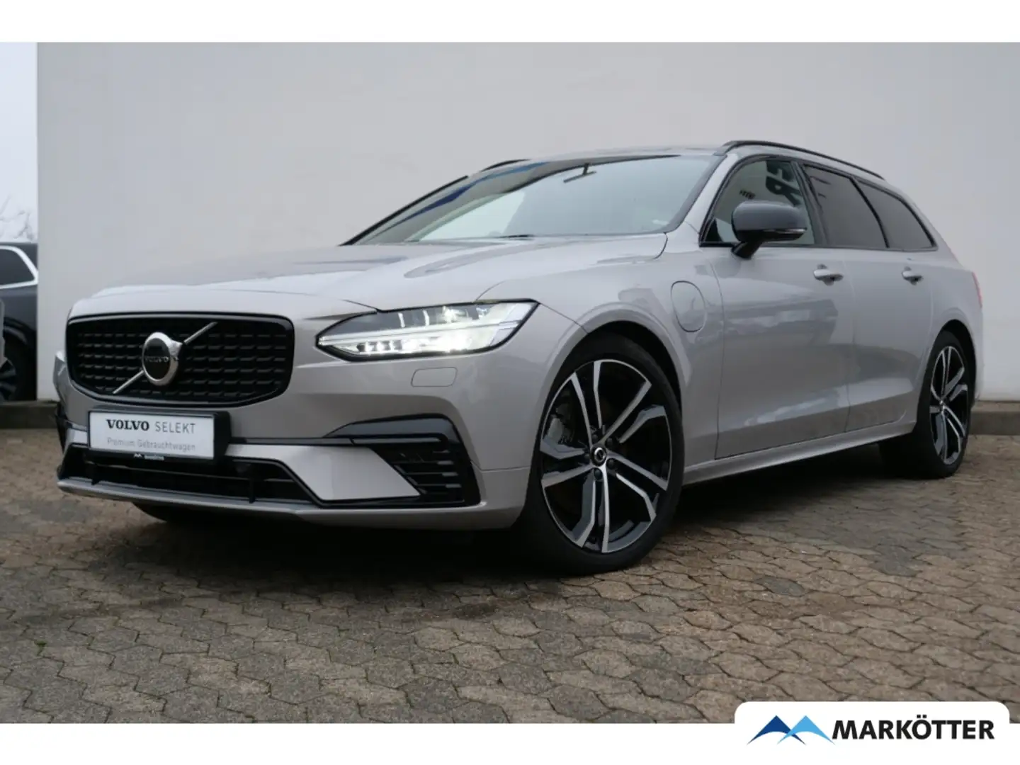 Volvo V90 T8 AWD Rech. Ultimate Dark FourC/Bowers/AHK Argent - 2
