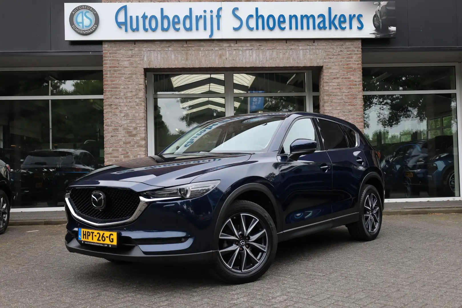 Mazda CX-5 2.5 SkyActiv-G 194 GT-M 4WD TREKHAAK-AFN 360-CAMER Blauw - 1