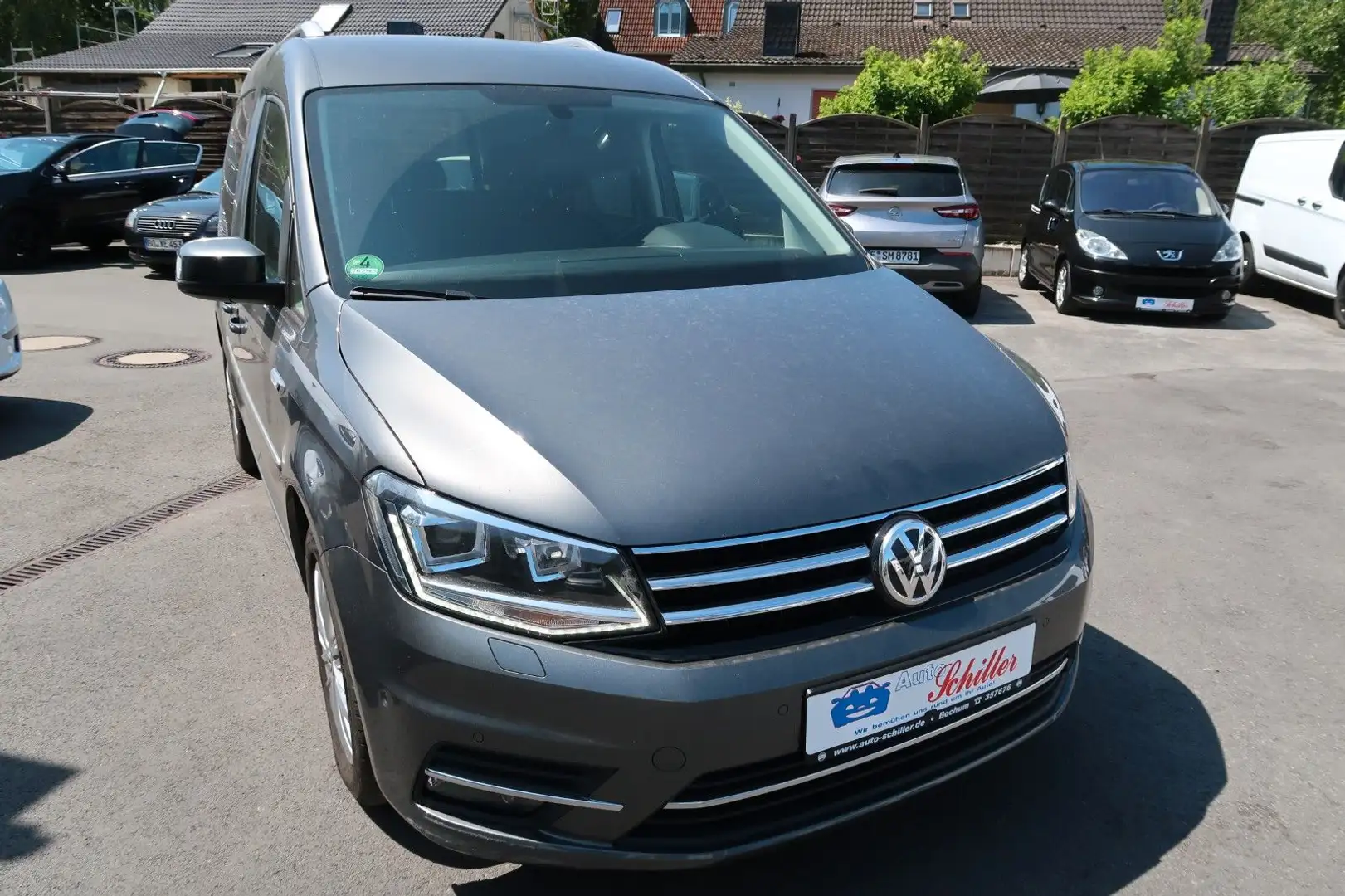 Volkswagen Caddy PKW Highline BMT#Automatik#Leder #AHK#LED Grau - 2