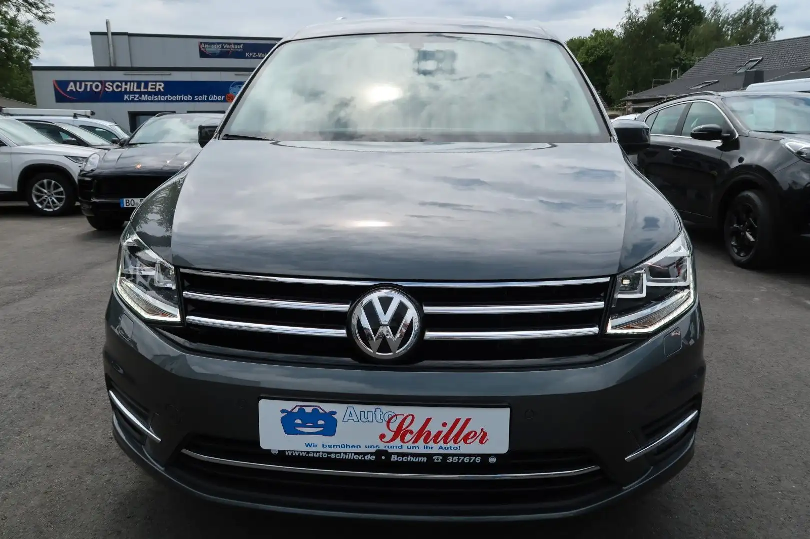 Volkswagen Caddy PKW Highline BMT#Automatik#Leder #AHK#LED Grigio - 2