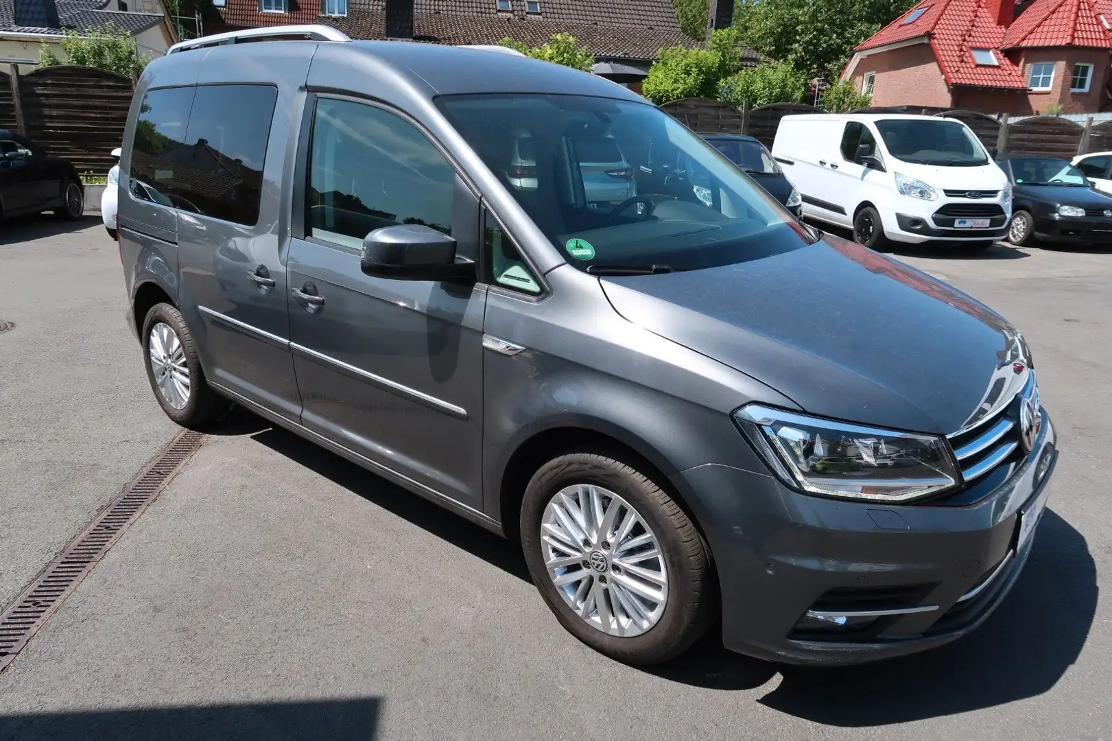 Volkswagen Caddy PKW Highline BMT#Automatik#Leder #AHK#LED Grau - 1