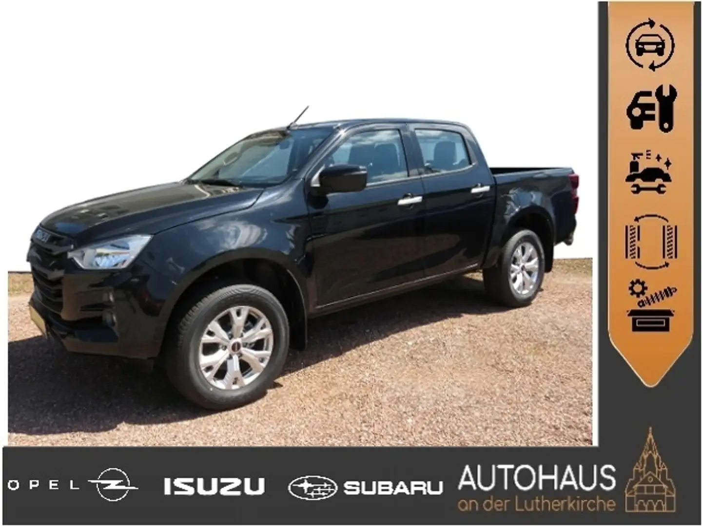 Isuzu D-Max Double Cab 4WD LS *Automatik* Fekete - 1