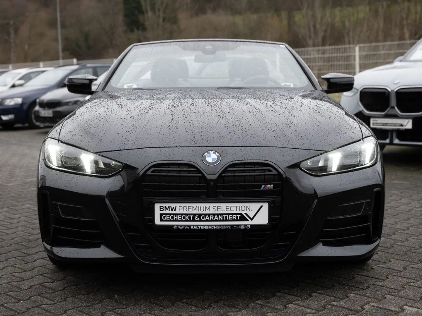 BMW 440 Mi Cabrio xDrive STANDHZ 360° ACC H/K NAVI Schwarz - 2
