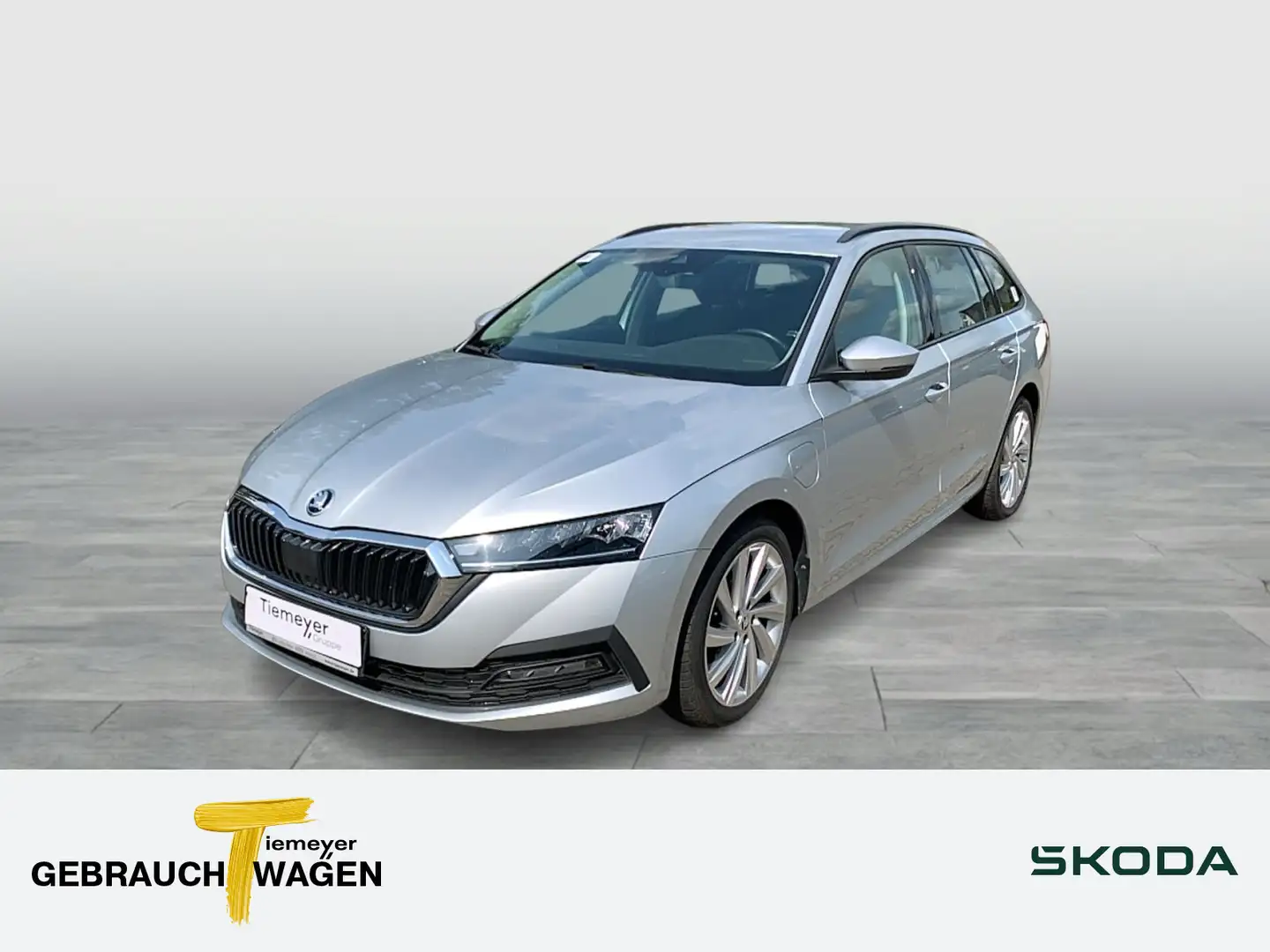 Skoda Octavia Combi iV eHybrid AMBITION LM18 COLUMBUS Silber - 1