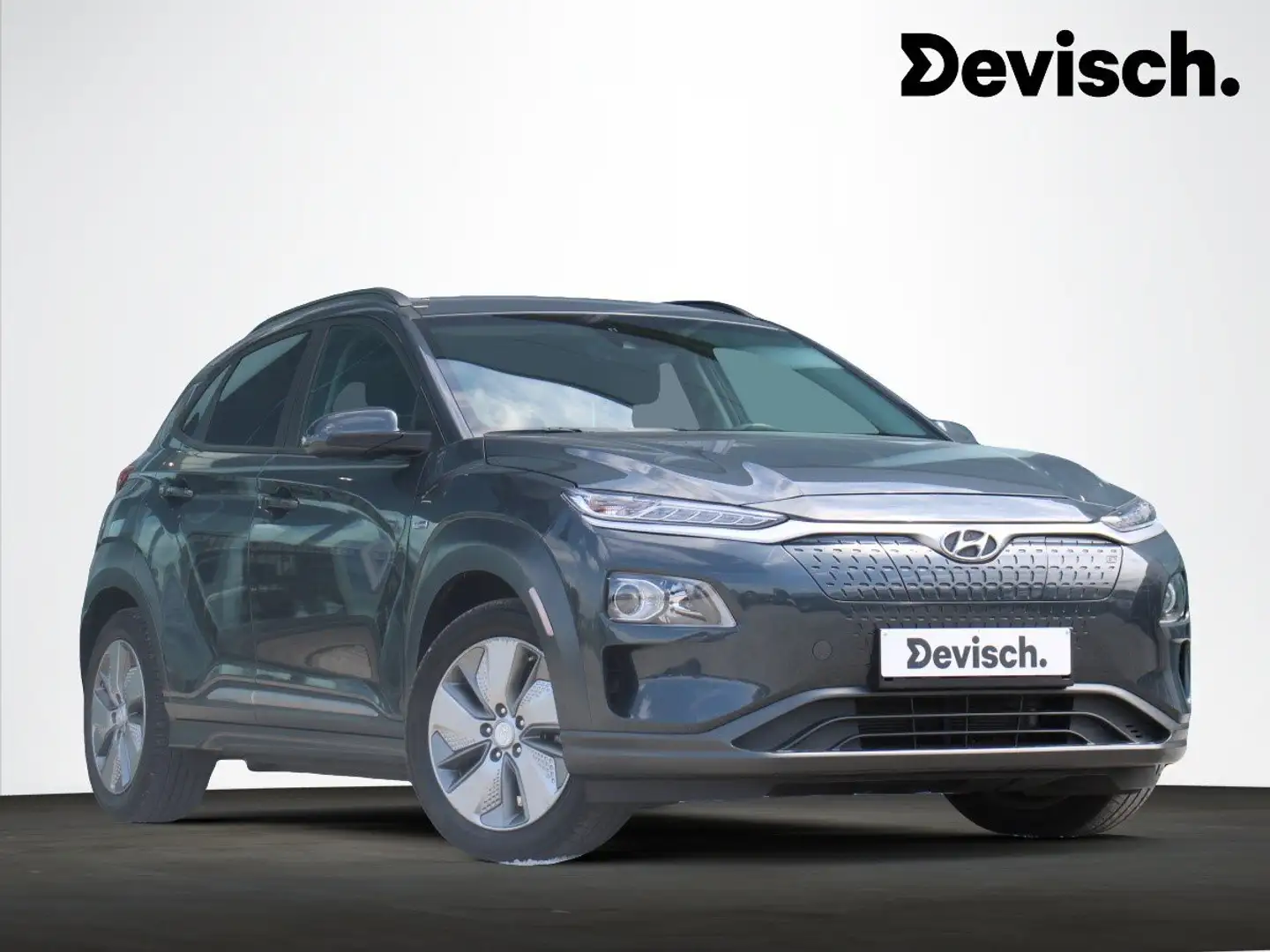 Hyundai KONA Twist Technopack 39KWH met 289KM bereik *CAM*A Grijs - 1