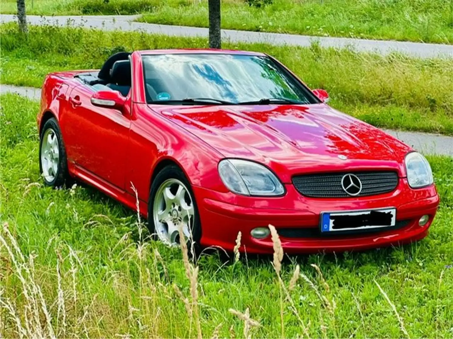Mercedes-Benz SLK 200 SLK-Klasse Kompressor Rood - 1