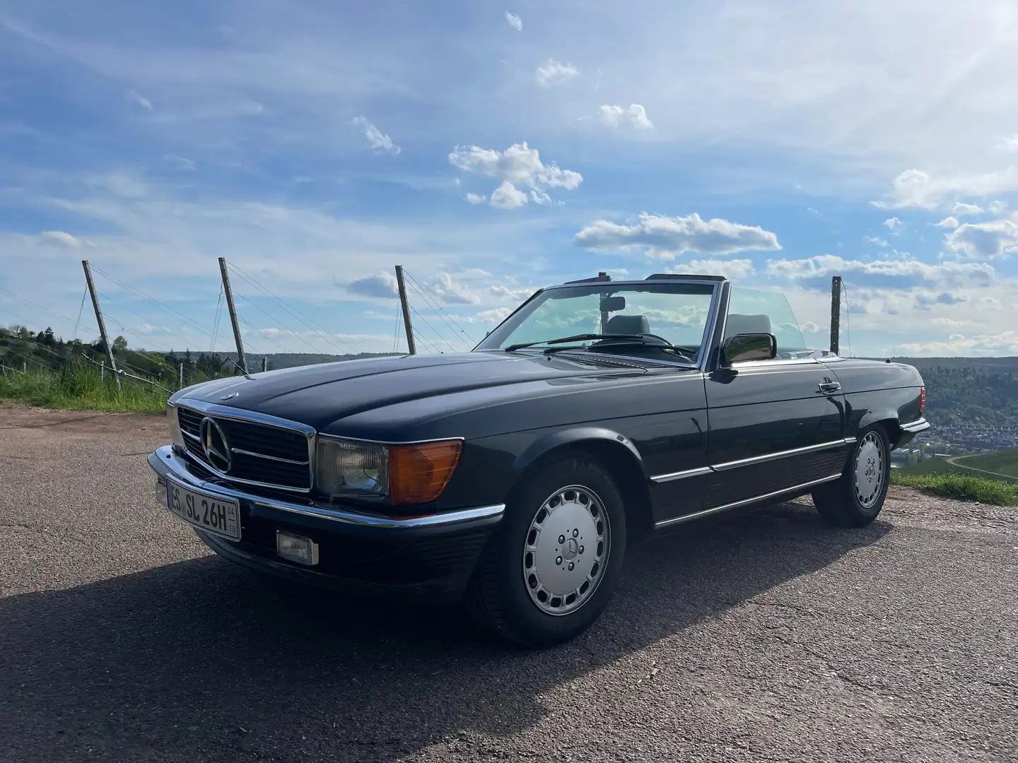 Mercedes-Benz SL 300 Automatik, Leder, Hardtop,Gutachten, H-Kennzeichen Noir - 2