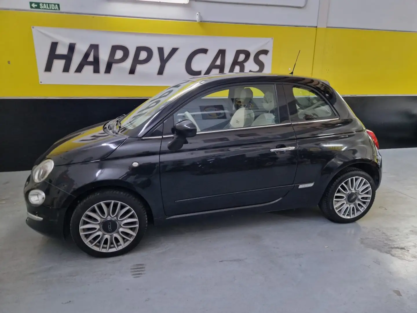 Fiat 500 1.2 Riva Zwart - 1