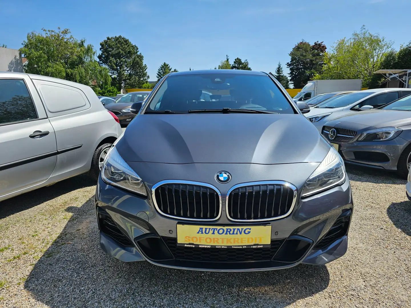 BMW 218 218d Active Tourer M Sport Aut. Gris - 2