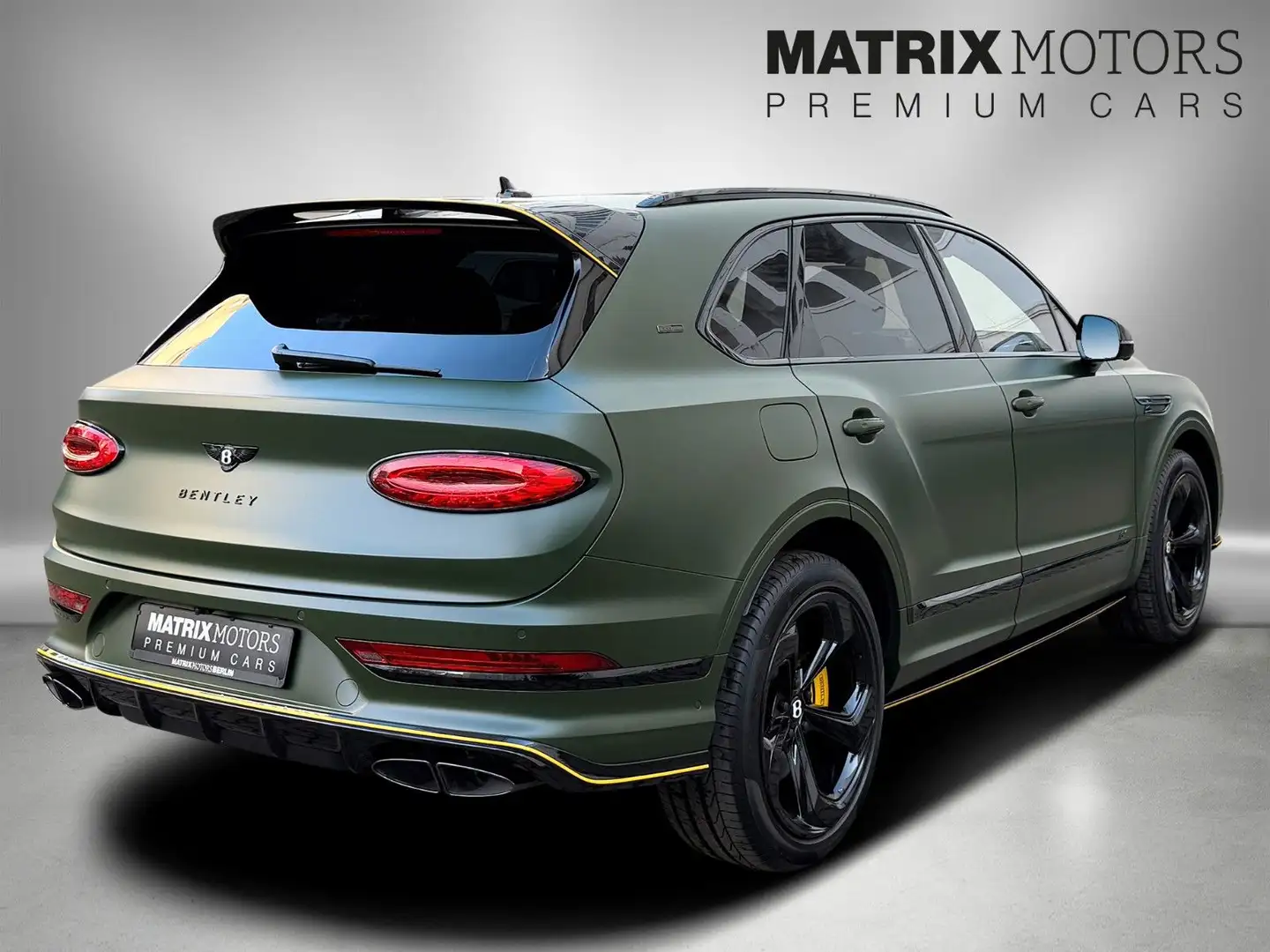 Bentley Bentayga S Black Edition V8 Carbon Standheizung Grün - 2