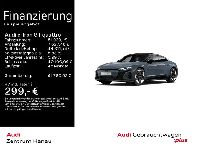 Audi e-tron GT *MATRIX*PANO*NACHT*LUFT*HEADUP