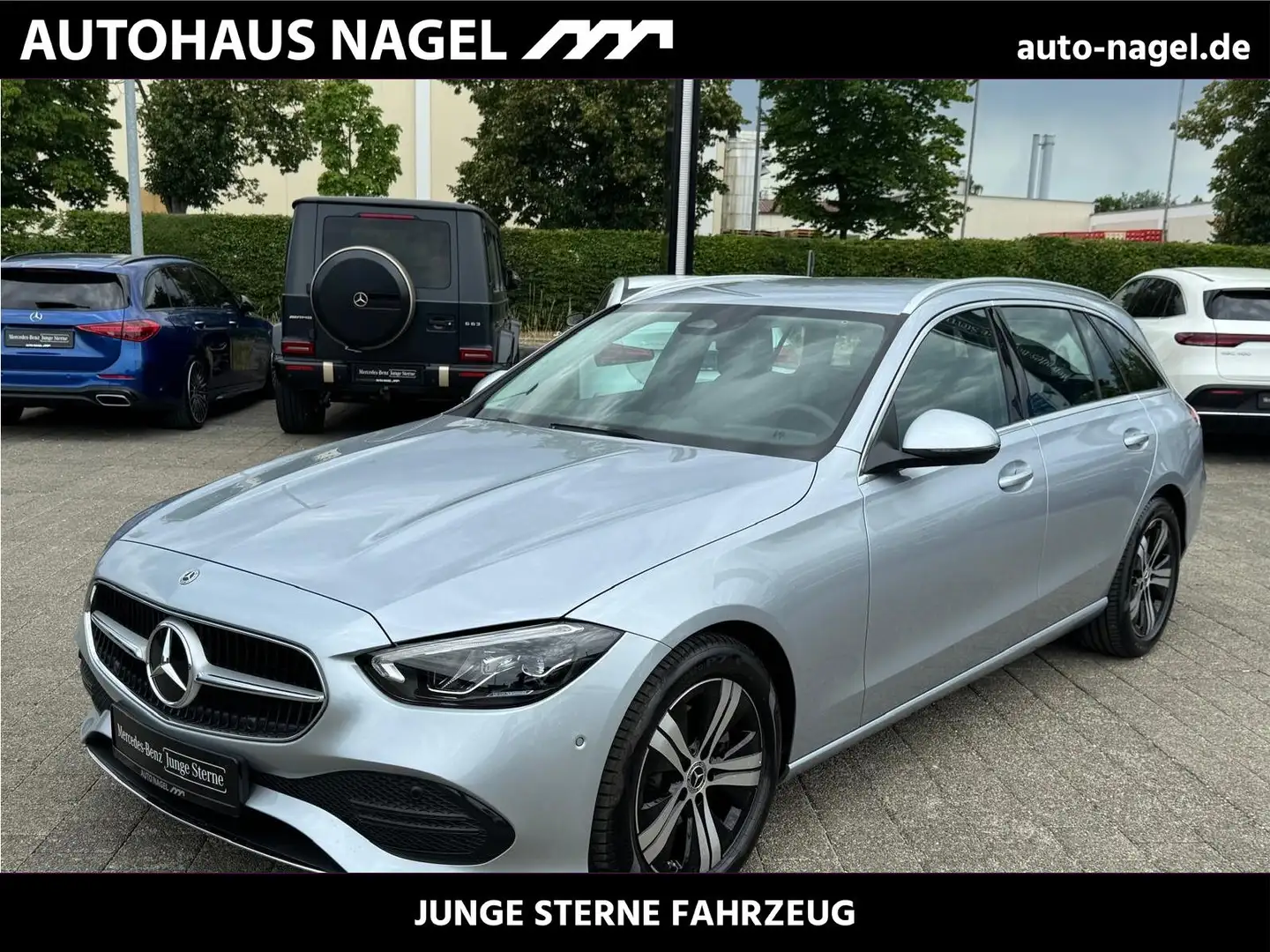 Mercedes-Benz C 180 T Avantgarde*AHK*Tot-W*Winter-P*Kamera* Silber - 1