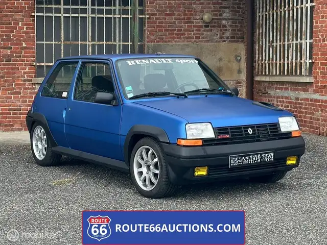 Renault R 5 GT Turbo | 1988 | Route 66 Auctions
