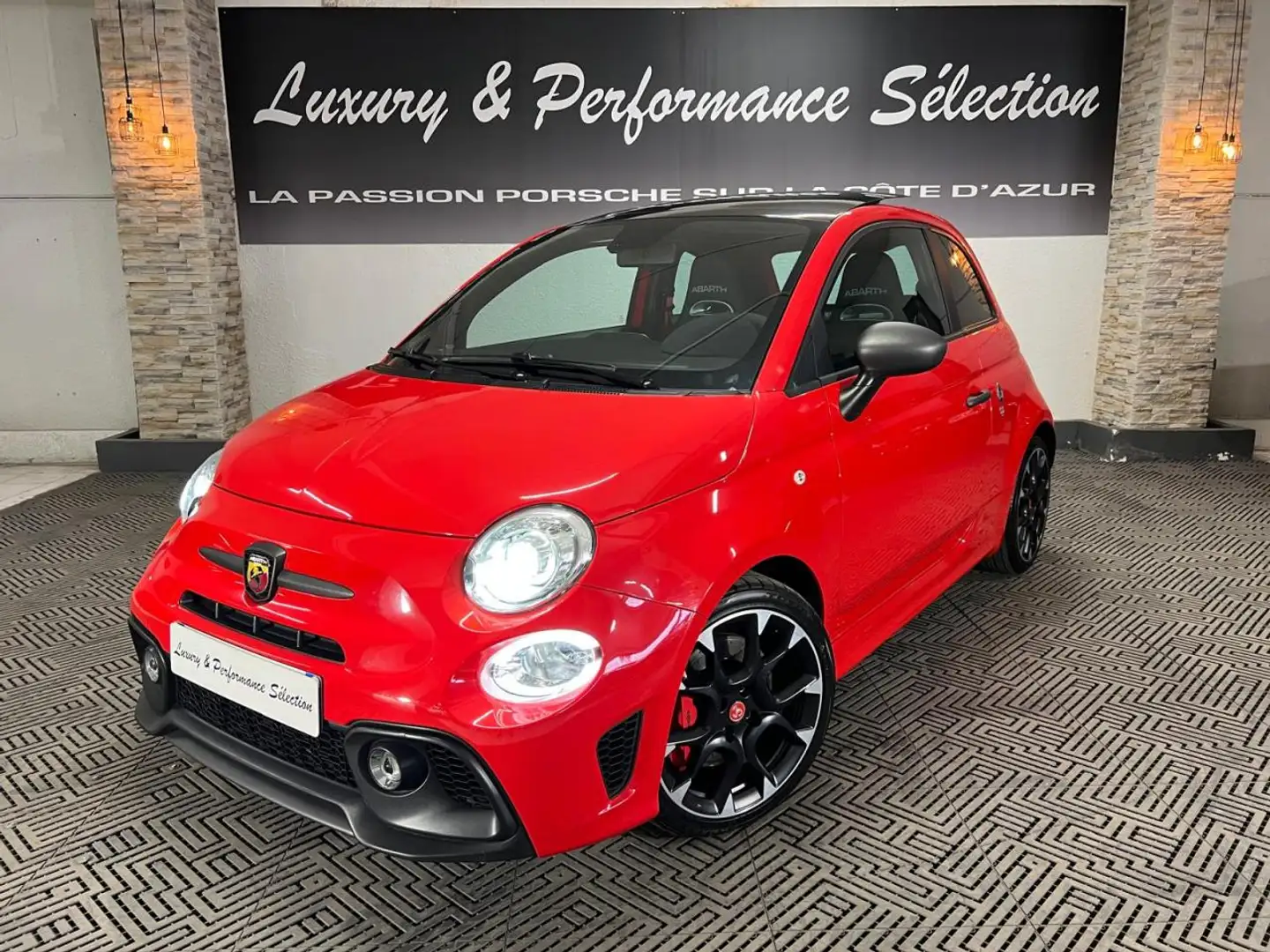 Abarth 595 Fiat 500 ABARTH 595 Competizione 180ch BVA- TO - B Rojo - 1