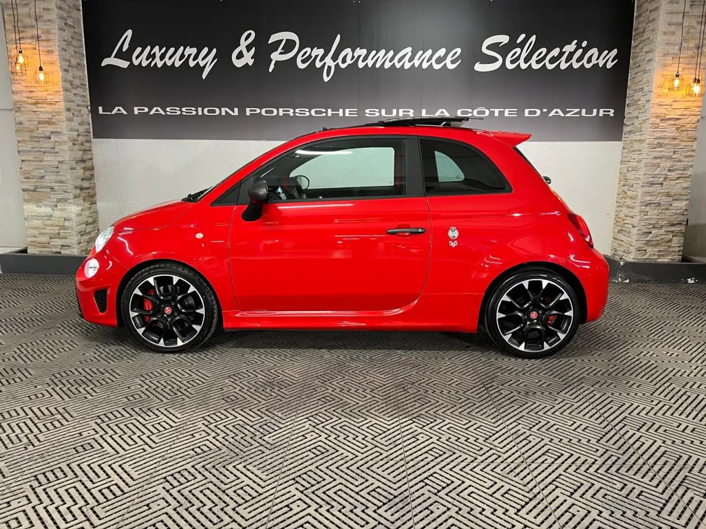 Abarth 595 Fiat 500 ABARTH 595 Competizione 180ch BVA- TO - B Rojo - 2