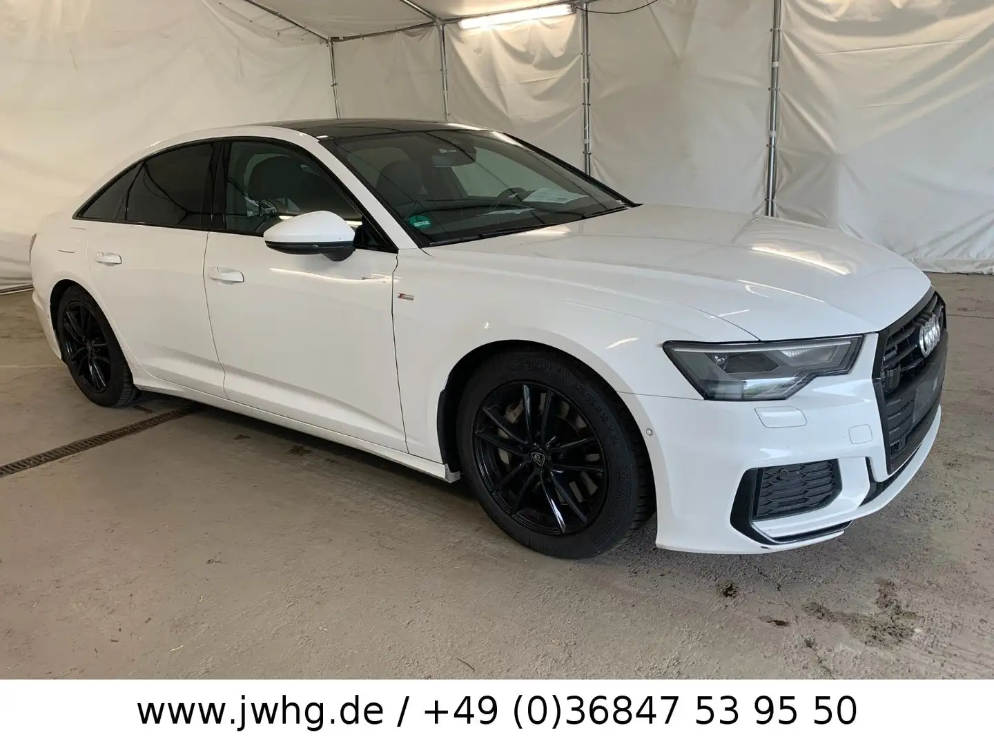 Audi A6 55 quattro S-Line+Ext ACC+/SONNEND/20"/VIRTUA Weiß - 2