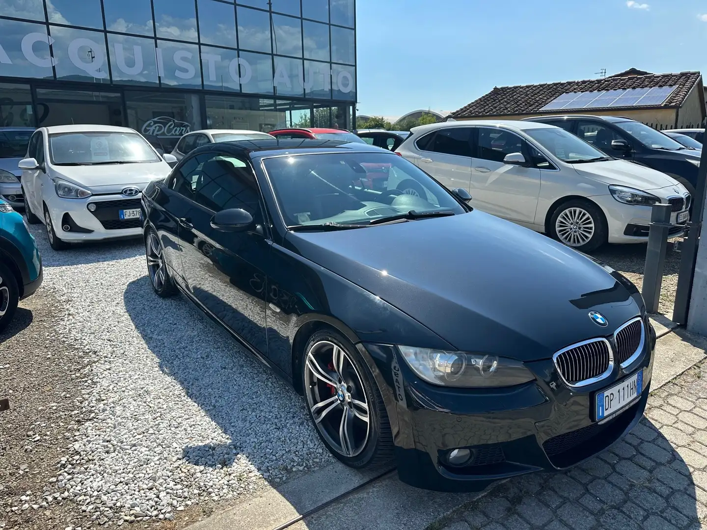 BMW 330 Serie 3 E93 Cabrio 330d Cabrio Futura KM 93450 !!! Nero - 2
