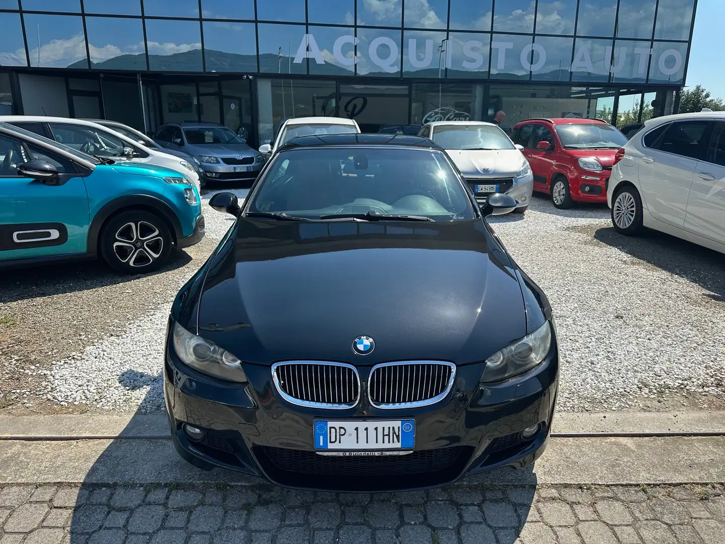 BMW 330 Serie 3 E93 Cabrio 330d Cabrio Futura KM 93450 !!! Nero - 1