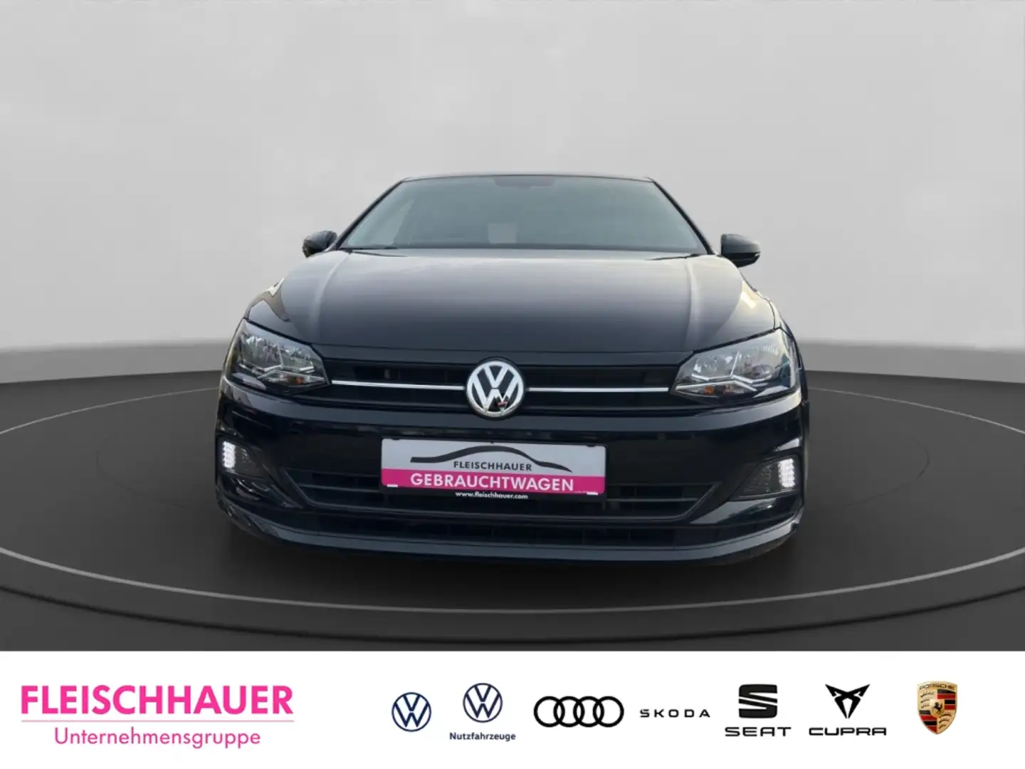 Volkswagen Polo VI Comfortline TSI DSG VC Navi Keyless AppConnect Schwarz - 2