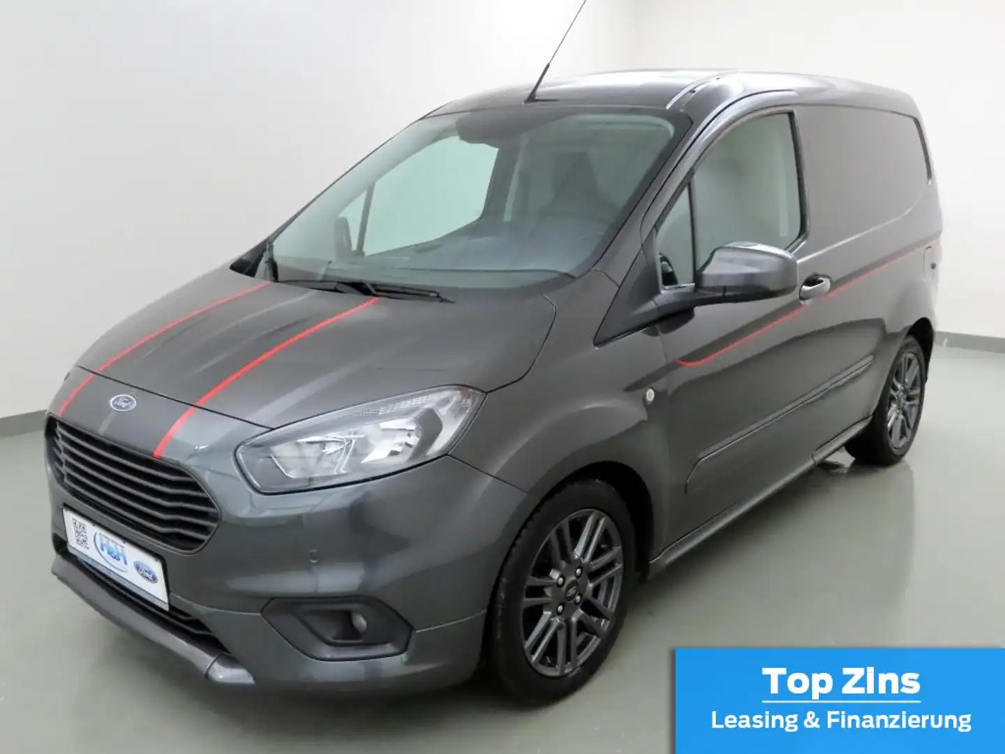 Ford Transit Courier 1.0EcoB Sport AudioPak61+PPS v/h Gris - 2