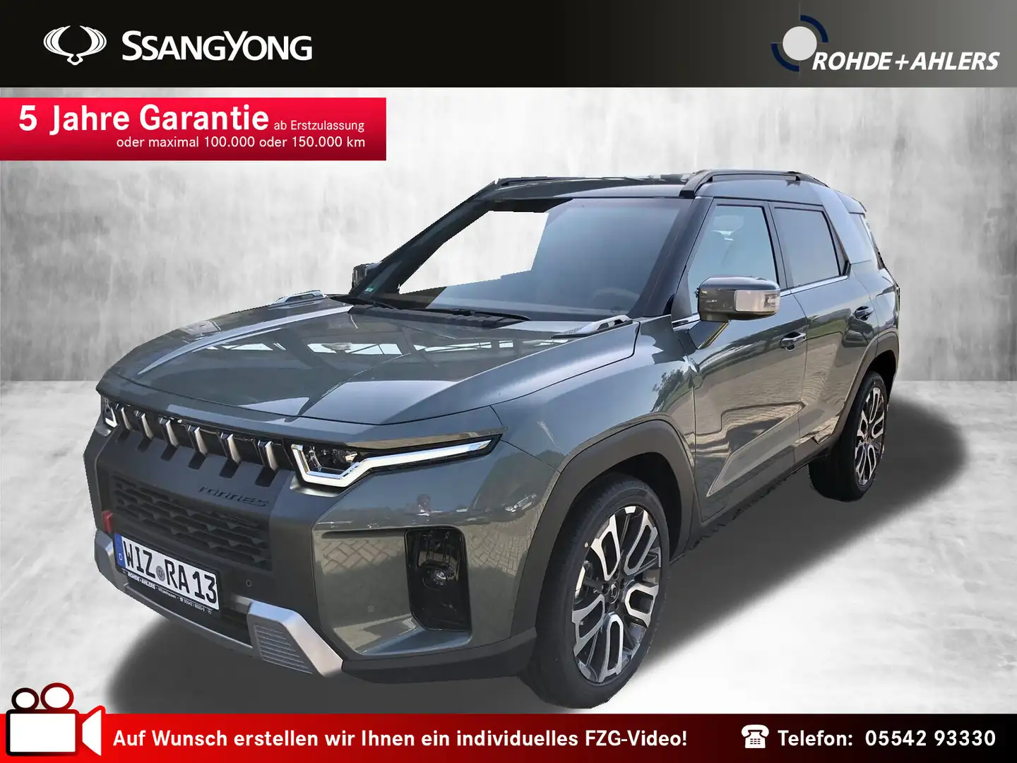 SsangYong Torres Ssangyong Torres Forest Edition MOOD-LIGHT+2023 Zielony - 1