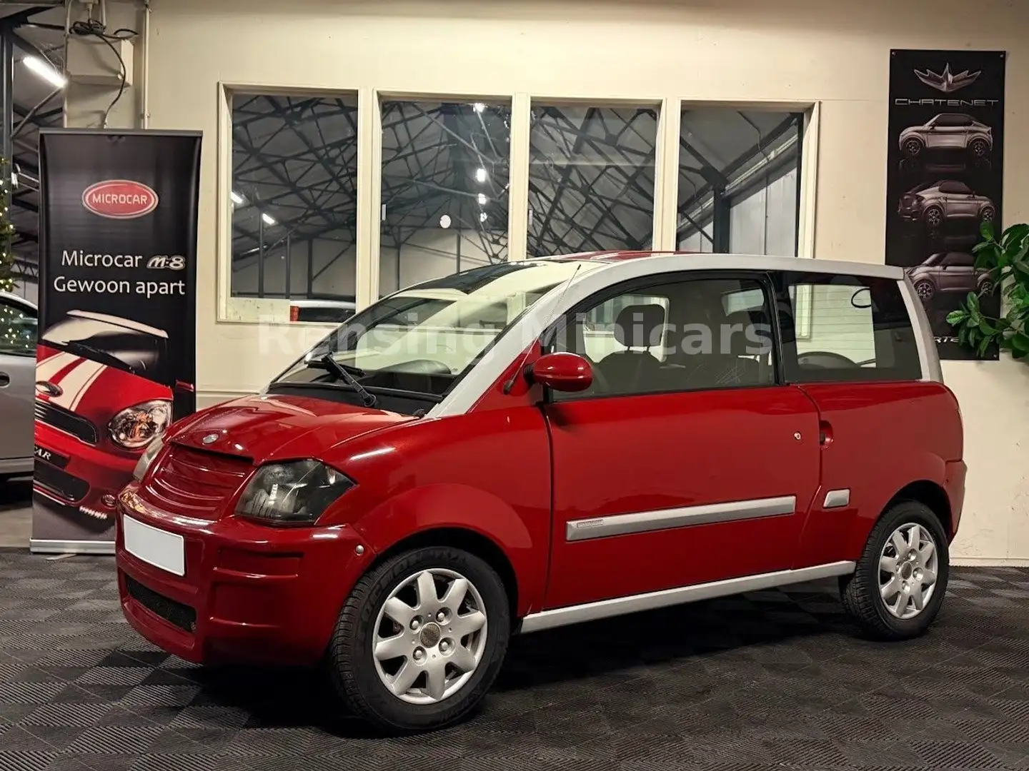 Microcar MC2 XXL YANMAR Mopedauto Minicar 45 KM Rot - 1
