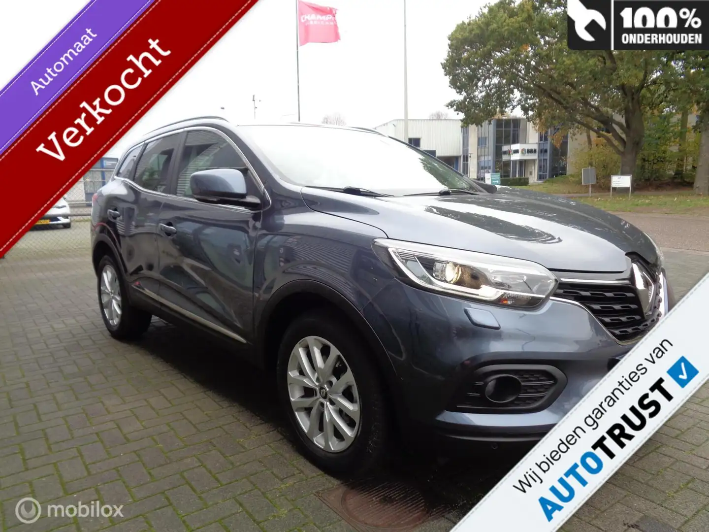 Renault Kadjar 1.3 TCe Intens 160pk automaat Grijs - 2