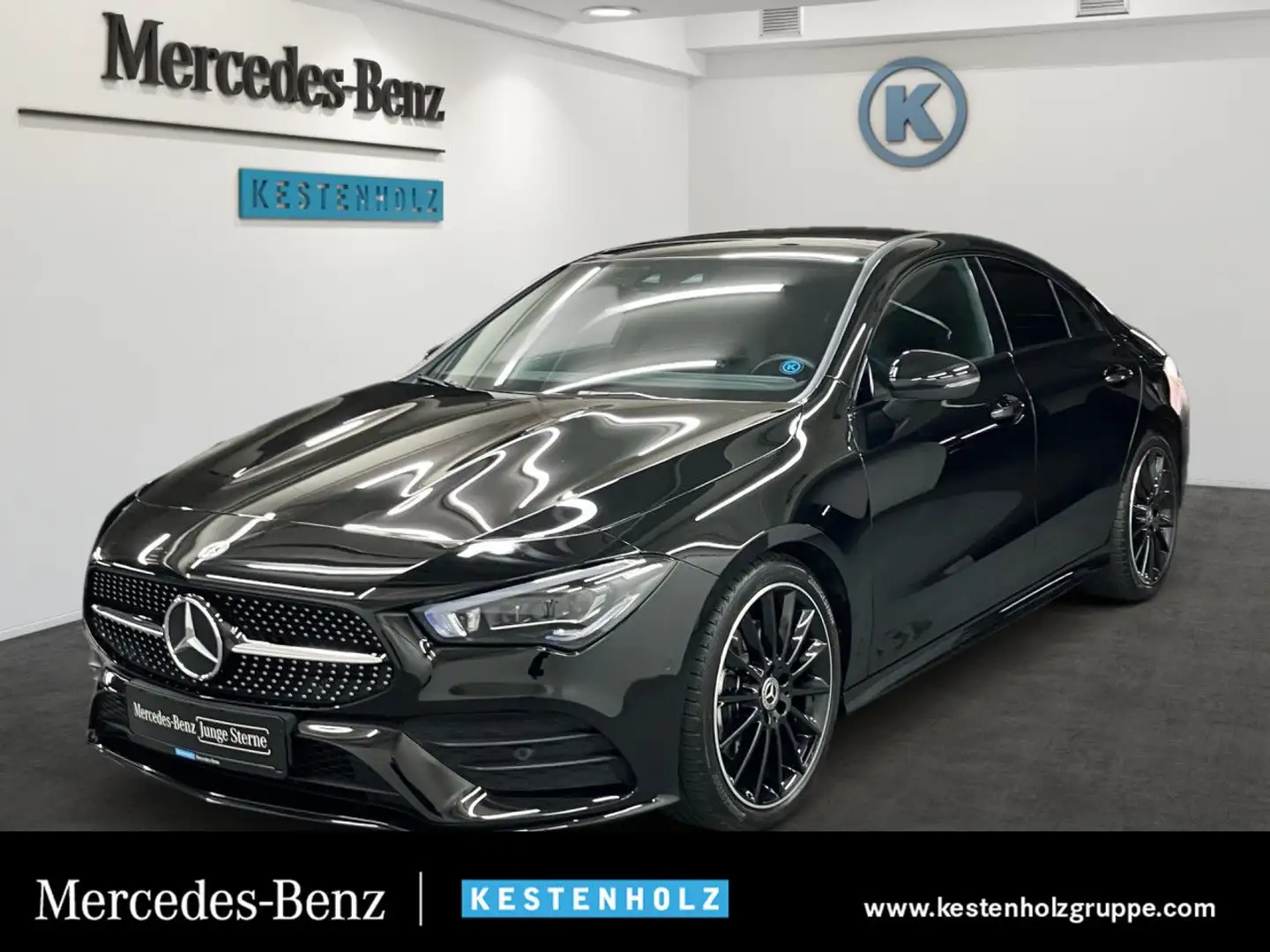 Mercedes-Benz CLA 200 Cp. AMG Multibeam Night Kamera Klimaautom Negro - 1