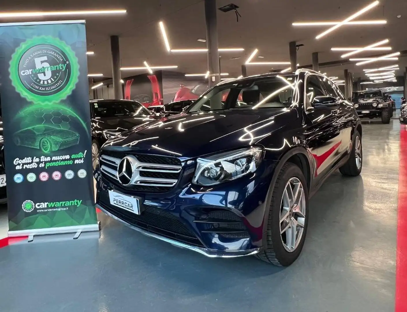 Mercedes-Benz GLC 250 250 Premium 4matic auto Modrá - 1