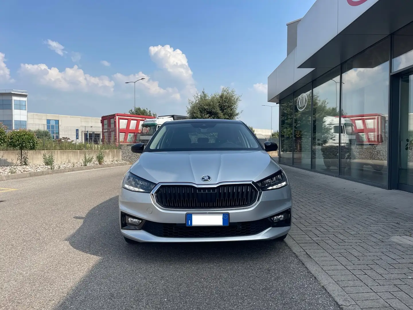 Skoda Fabia Fabia 1.0 mpi evo Style 80cv - PREZZO REALE Argento - 2