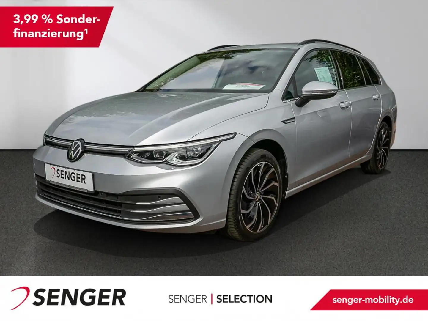 Volkswagen Golf VIII Variant 2.0 TDI Style DSG Navi HuD Silber - 1