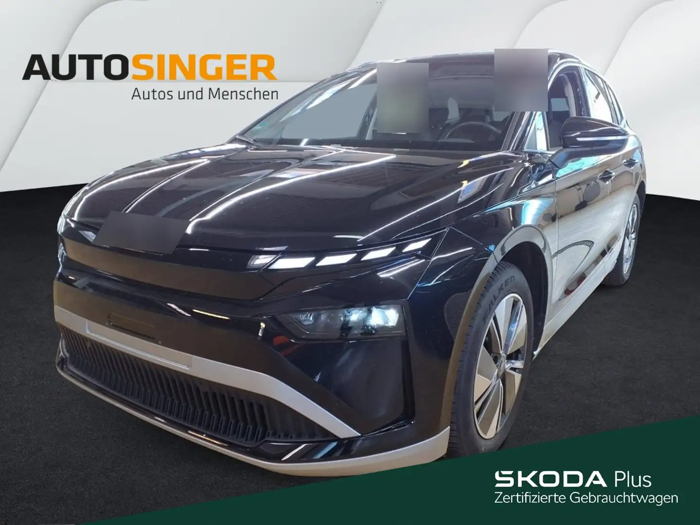 Skoda Enyaq 85x *AHK*MATRIX*WÄRME*ACC*NAVI*R-CAM*SHZ* Schwarz - 1