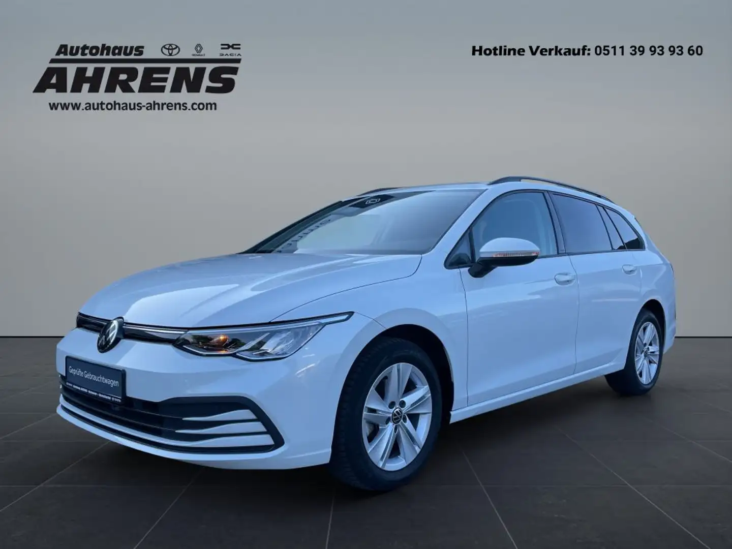 Volkswagen Golf Variant 1.5eTSI DSG Life ACC Side Assist Weiß - 1