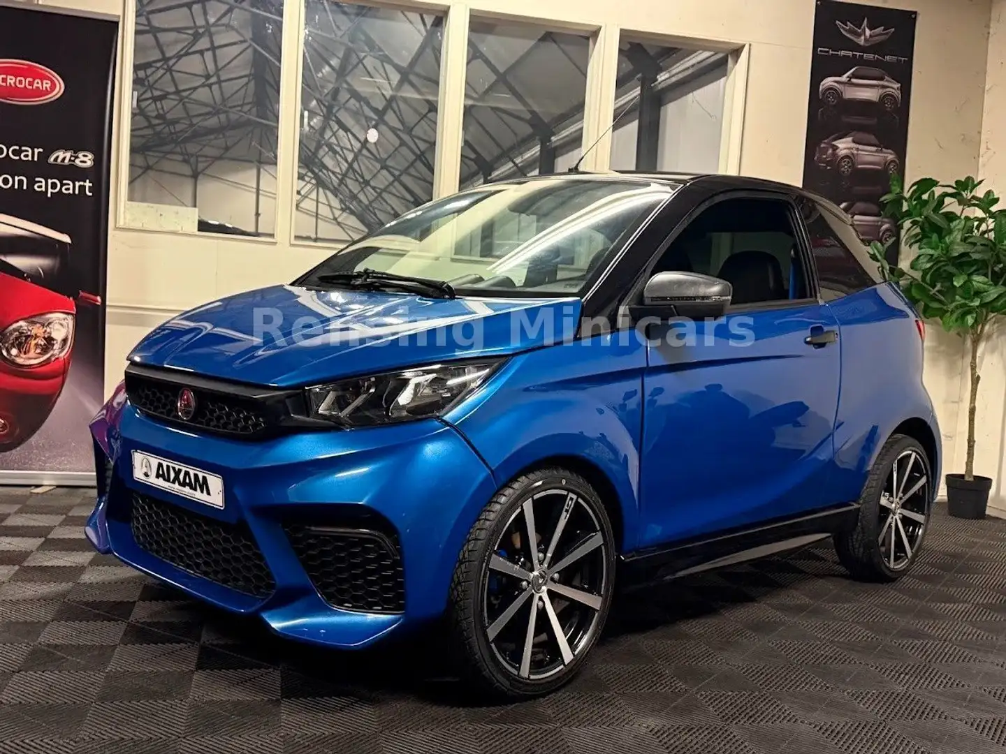 Aixam Coupé GTI BLUE Mopedauto Microcar 8 PS 45 KM Bleu - 2