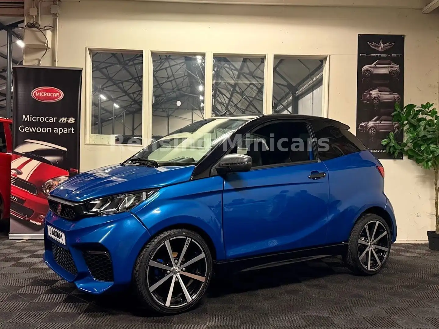 Aixam Coupé GTI BLUE Mopedauto Microcar 8 PS 45 KM Bleu - 1