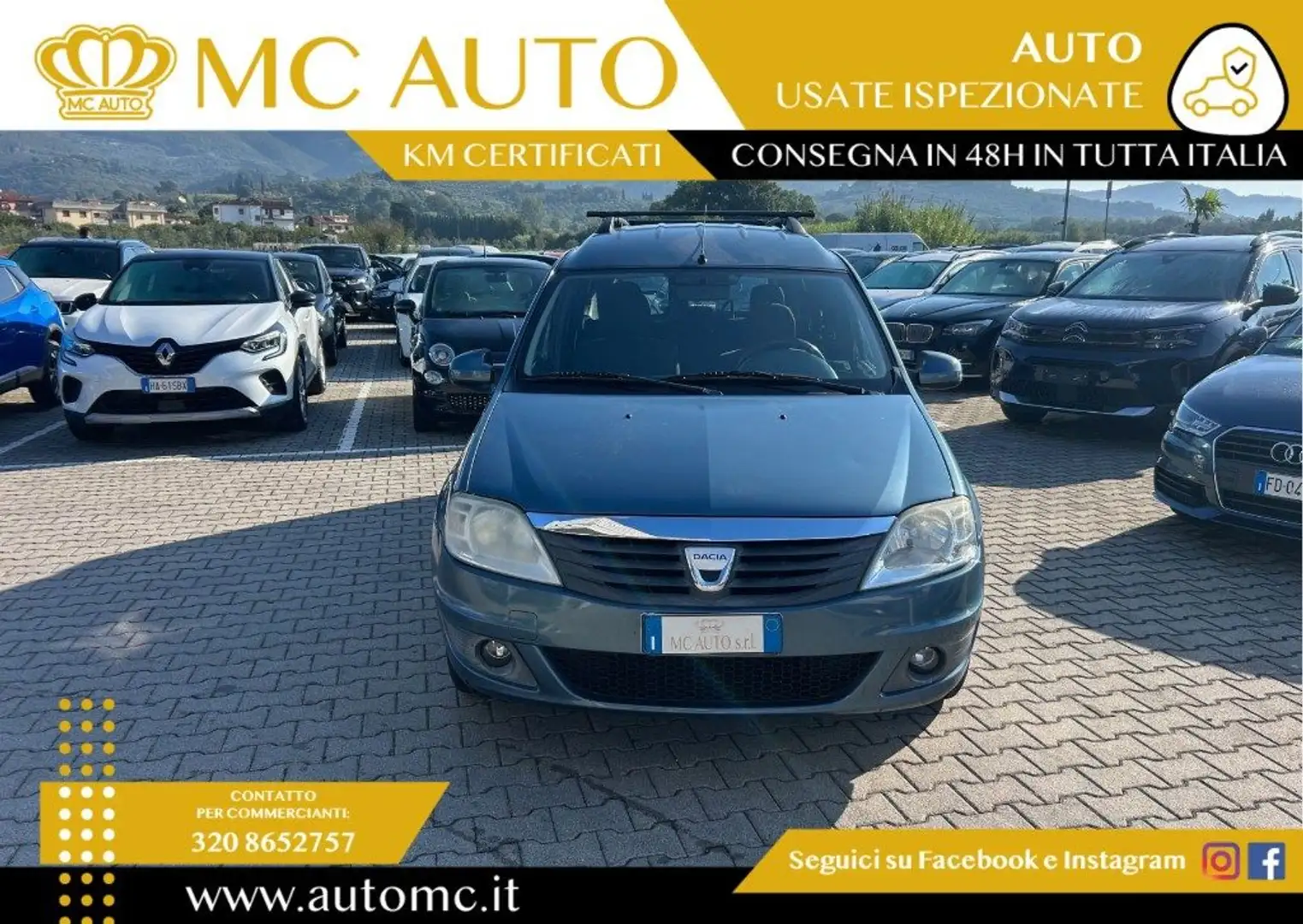 Dacia Logan MCV 1.6 GPL 5 posti Ambiance Grigio - 2