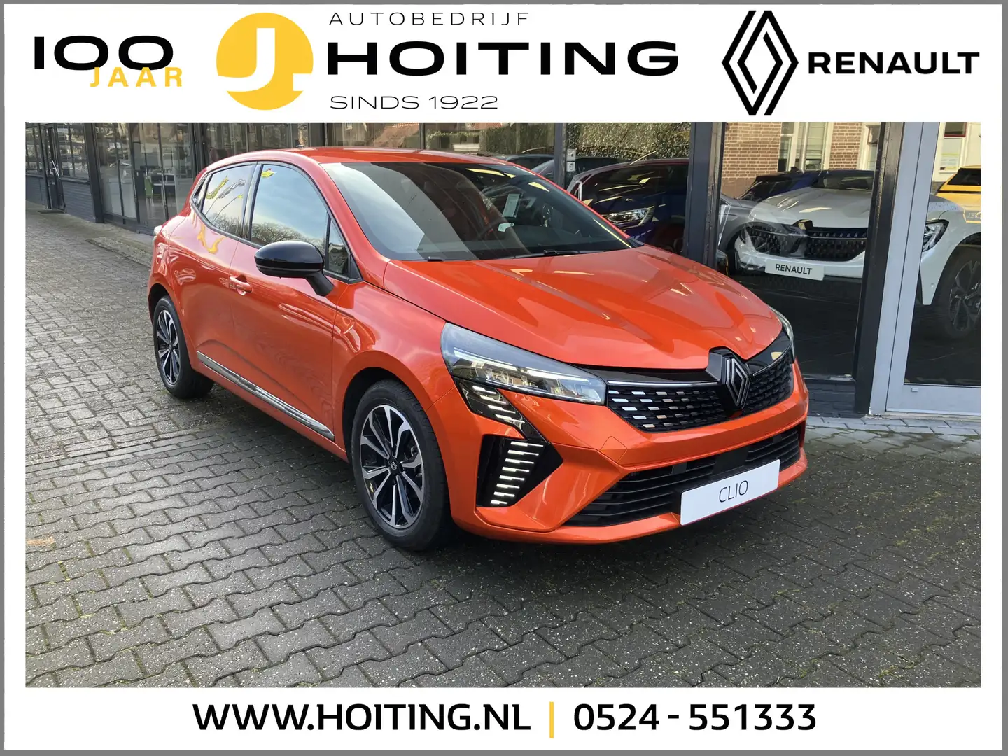 Renault Clio 1.0 TCe 90 GPF techno * CAMERA / PACK WINTER * Orange - 1