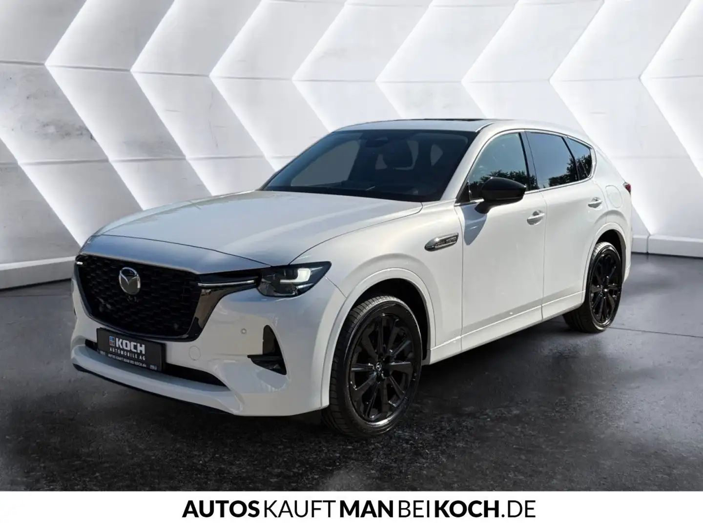Mazda CX-60 e-SKYACTIV-D 254 M HYBRID AWD HOMURA Navi Weiß - 2