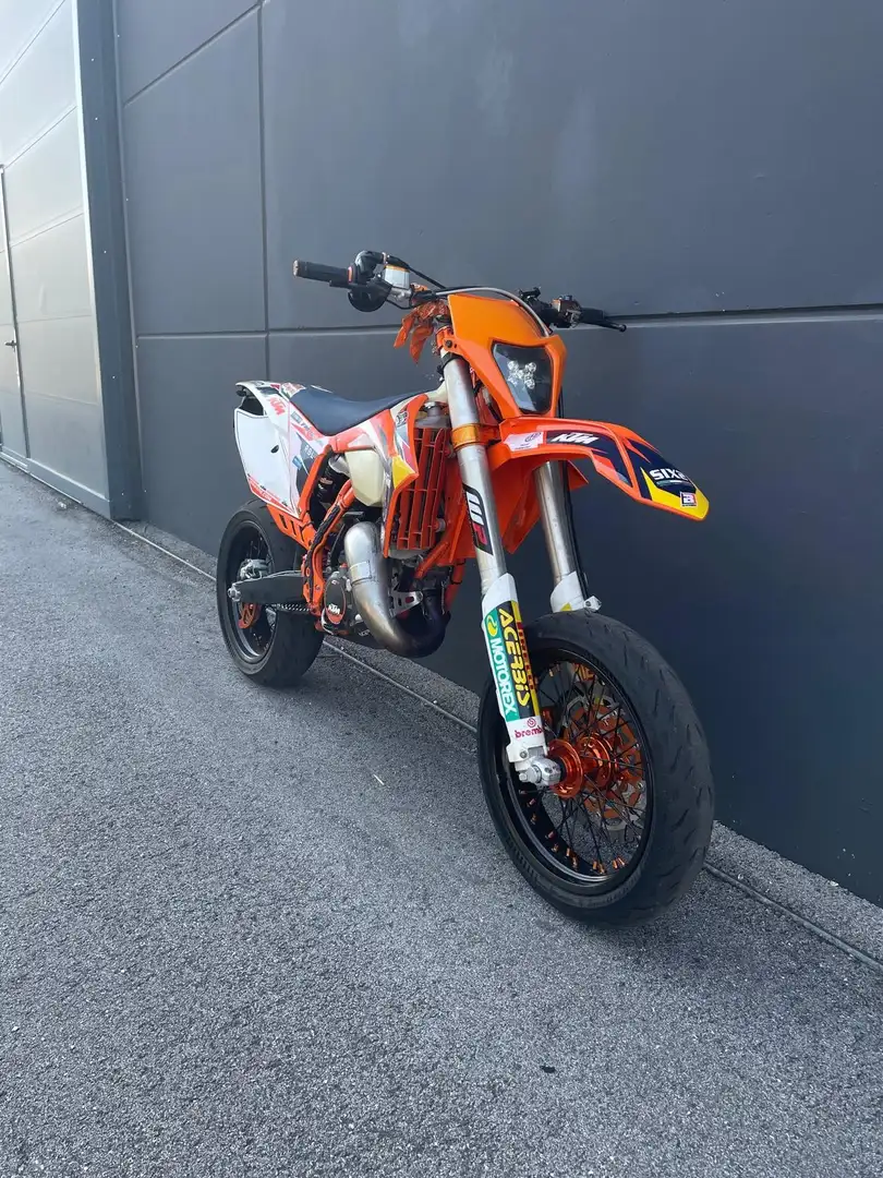 KTM 125 EXC Six Days Naranja - 1