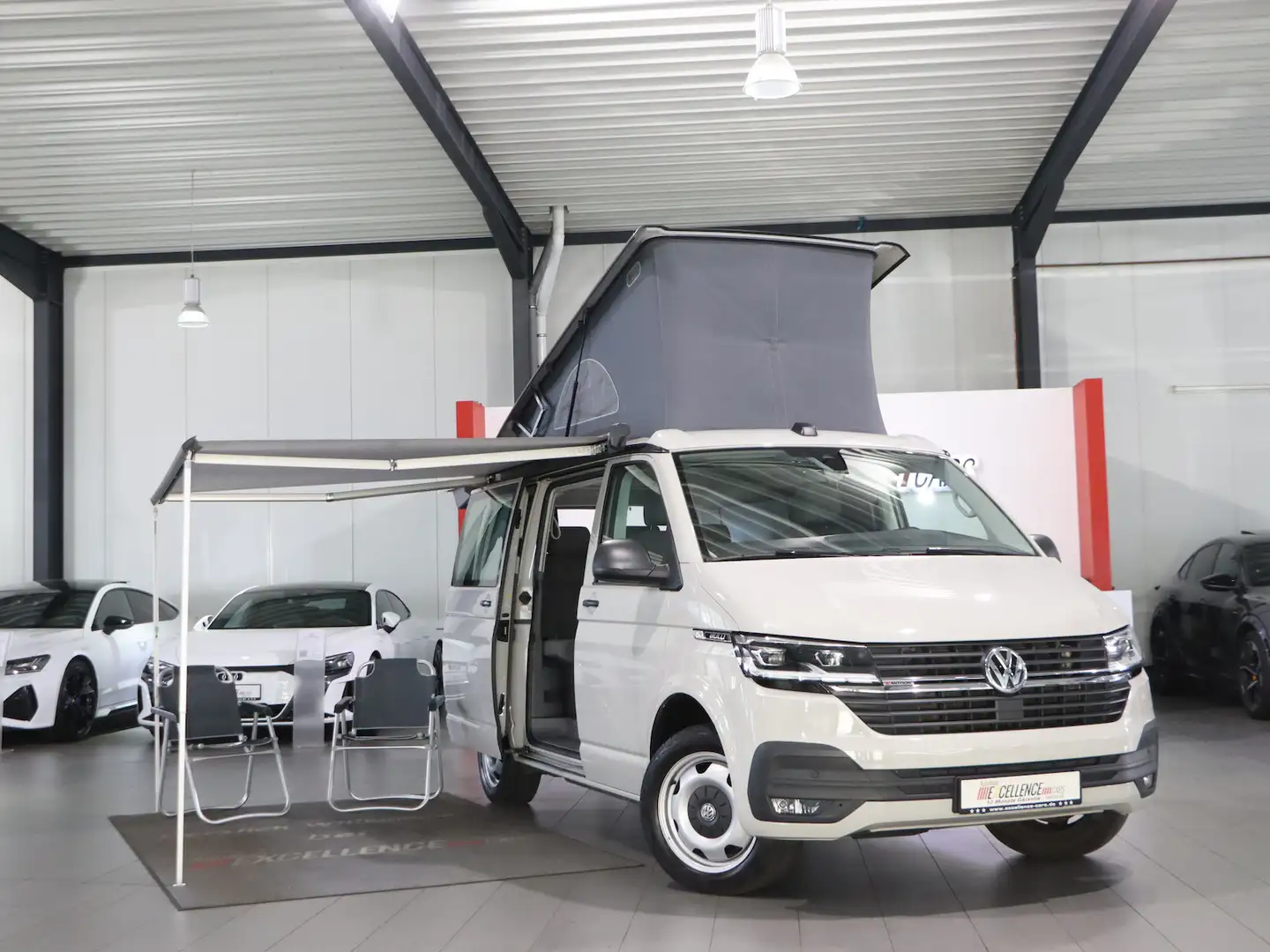 Volkswagen T6 California 2.0 TDI DSG 4M BEACH CAMPER / LED Grau - 1