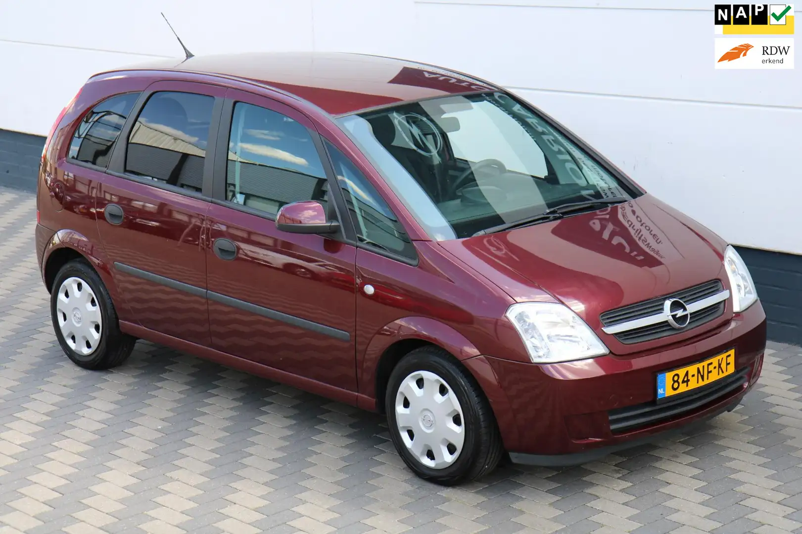 Opel Meriva 1.6 Enjoy Nieuwe APK Airco IJSKOUD Trekhaak NAP Piros - 1