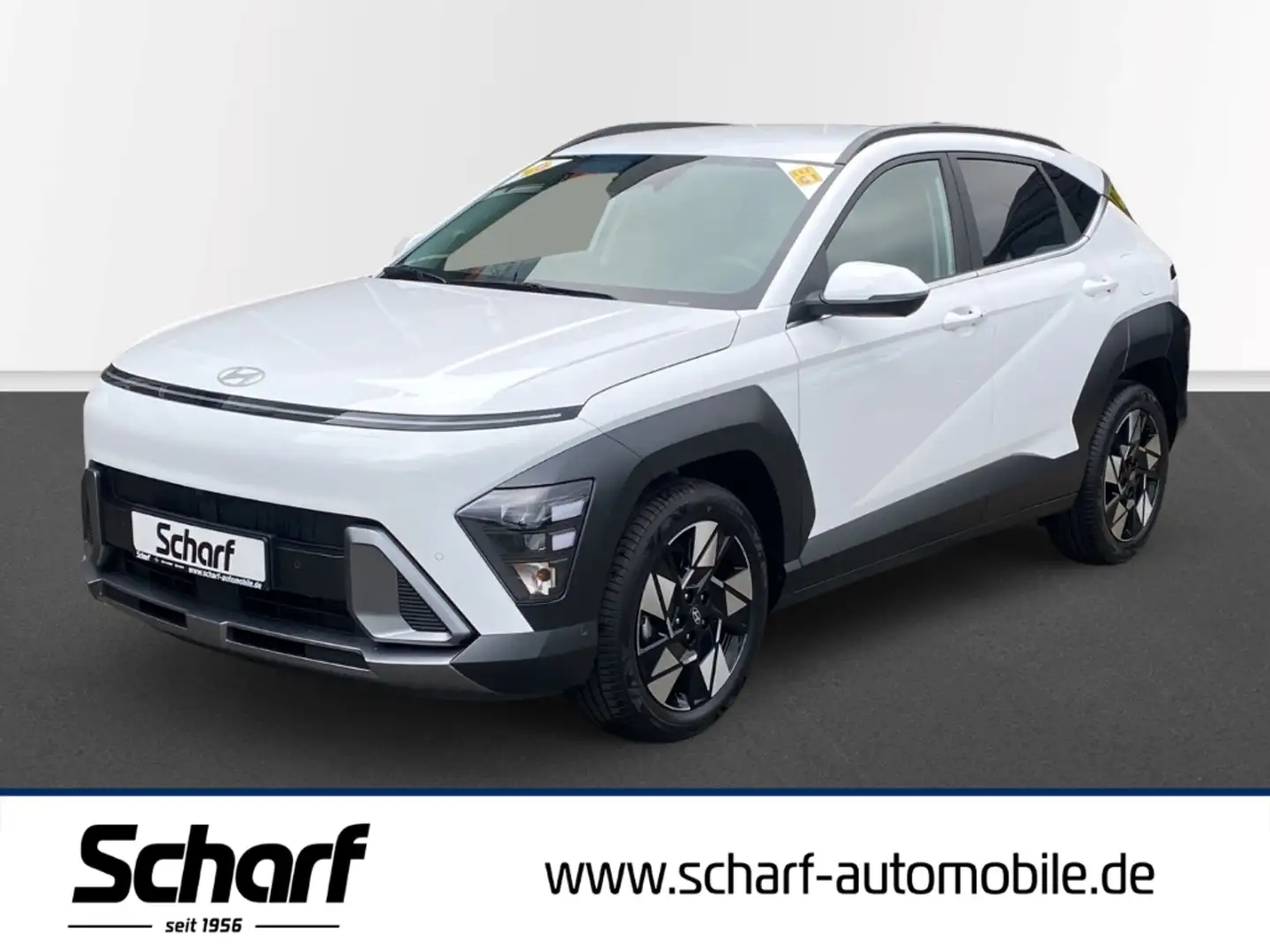 Hyundai KONA SX2 HEV DCT TREND Navi SHZ PDC Rückfahrkam. Weiß - 1